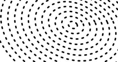 Halftone Spiral circle dots background pattern vector