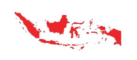 Set of isolated indonesia maps. indonesia flag overlaid with flag proportions. Maps and traveling around the world vector