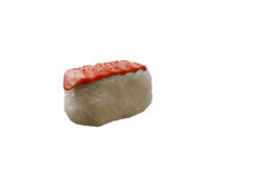 Realistic 3D Sushi Illustration on Transparent Background png