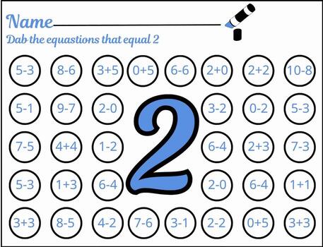 set of numbers Dab the equastions that equal 2 vector