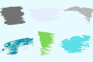Different shapes isolated on white background vector