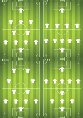 Soccer dimention with player strategy