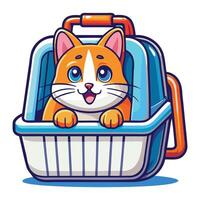 Animal Transport Bag Illustrations vector