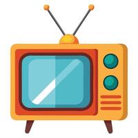 Nostalgic Antenna TV Art vector