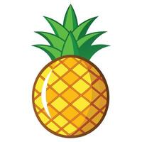 Tropical Fruit Pineapple Graphics vector