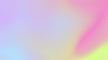 Dreamy holographic Pastel grainy gradient animated background video