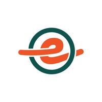 A logo for a company that is called e vector