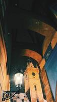 Experience the Enchanting Mystic Night View of Captivating Historic Architecture video