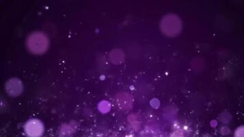 Abstract Purple Glitter Particle Animation 4k animation video