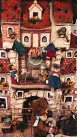 This is a Charming Miniature House that features delightful Dolls and Animals video