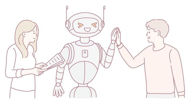 Exploring Engaging Interactions between Humans and Robots in Various Contexts and Applications vector