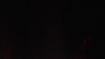 Fireworks Night Sky Display. Festive nighttime pyrotechnics illuminate dark sky, celebrating an event. video