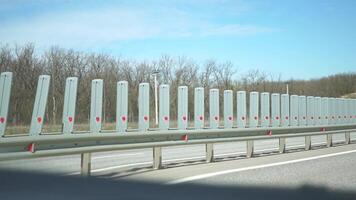 Guardrails Highway Safety Roadside Barrier video