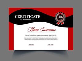 nice exclusive certificate vector
