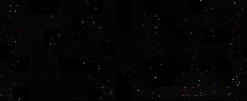 Pixelated noise texture template. Glitch tape background. Glitched vhs tv pixel wallpaper. Image distortion distressed backdrop effect. Lost signal concept. vector