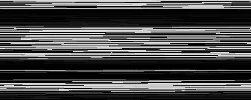 TV static noise texture. VHS signal wallpaper with black stripes, interferences or glitches. Glitch white noise background. Rippled television screen backdrop grain for poster, banner. vector