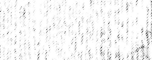 Halftone grungy wood texture. Grunge grit bark background. Black dotted wooden wallpaper. Retro comic pixelated backdrop. Dirty grain spots, stains, dots textured overlay. Dotted surface vector