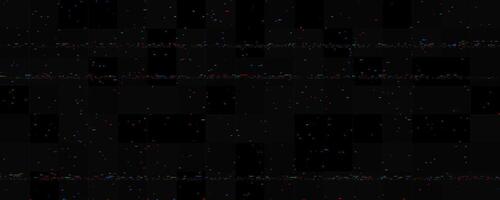 Static RGB noise. Interference lines texture. Glitch vhs pixel noise stripes wallpaper. Lost or bad TV signal. Rippled tape background. Image distressed backdrop effect. Rgb crt tv screen vector