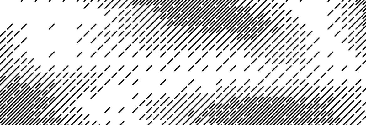 Diagonal dash line texture. Slanted dashed lines pattern background. Straight tilted interrupted stripes wallpaper. Abstract dither rasterized grunge overlay. Wide rippled texture