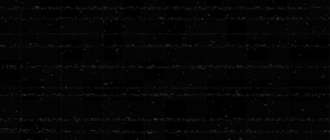 Static white noise lines texture. Glitch vhs pixel noise stripped wallpaper. Lost or bad TV signal. Random rippled tape background. Image distressed backdrop effect. Black crt tv screen vector