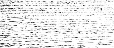 Black grunge wood texture. Grainy wooden overlay background. Distressed bark surface with dust, sand, particles, specks, speckles. Rough dirty stump backdrop of floor, fence. vector