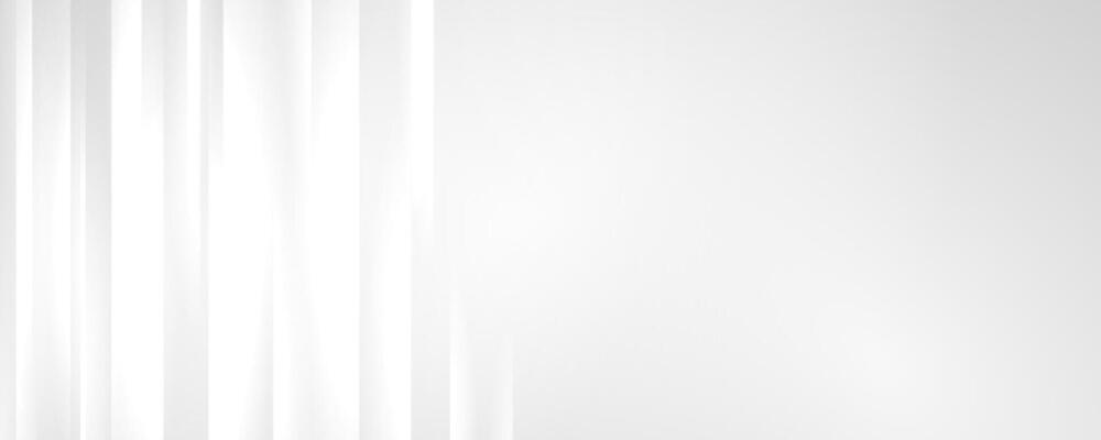 Grey gradient lines background. Abstract silver stripes wallpaper. Abstract gray tech backdrop. Vertical gris texture for graphic design, poster, banner, flyer, brochure, presentation.