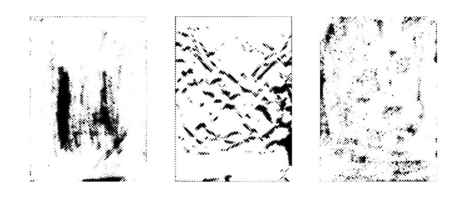 Halftone rough grunge collection. Aged pixel texture paper overlay set. Old worn scratched crumpled background. Dirt grainy distressed background for poster, vinyl cover, frame, banner.