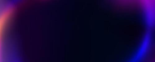 Blue purple light leak effect background. Film bokeh flare overlay. Vintage neon photo filter texture template. Exposed photography wallpaper. Abstract blur ultraviolet gradient backdrop vector