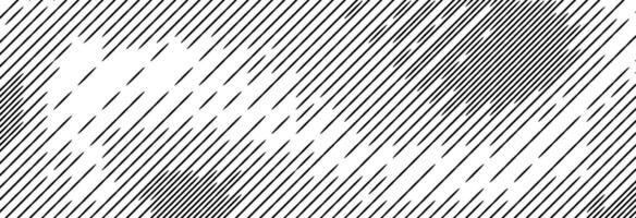 Diagonal dash line texture. Black slanted dashed lines pattern background. Straight tilt interrupted stripes wallpaper. Abstract dither rasterized grunge overlay. Wide ripple texture vector