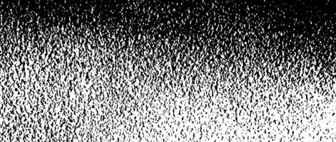 Black gritty grunge texture. Grain photocopy overlay background. Distressed noise surface with dust, sand, particles, specks, speckles. Rough dirty granule lino backdrop of concrete, cement vector