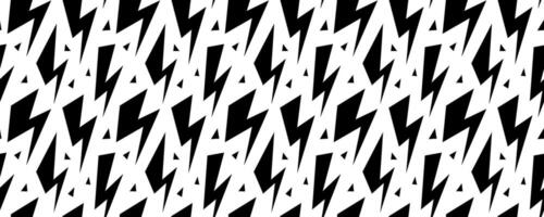 Lightning bolt seamless pattern. Thunder bolt repeated background. Flash thunderbolt ornament wallpaper. Strike arrow and energy power backdrop for poster, banner, graphic design, print, cover. vector