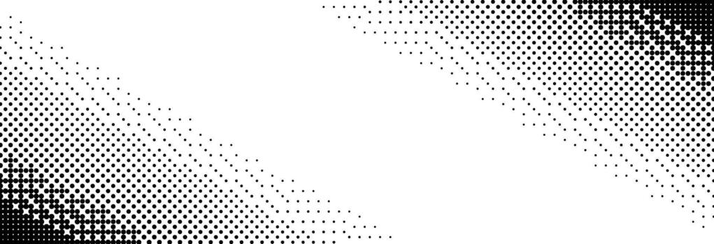 pixelado mapa de bits inclinado degradado textura. oblicuo vacilar diagonal modelo antecedentes. 8 poco juego pantalla fondo de pantalla. retro defectuoso píxel Arte ilustración. resumen amplio difuminado frontera vector