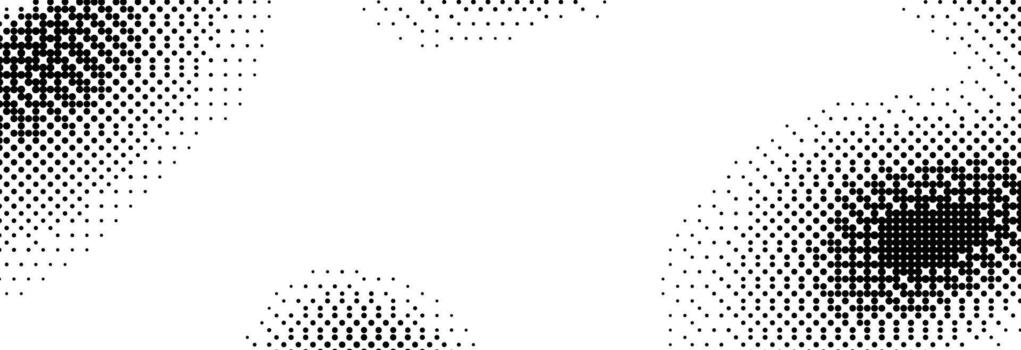 Pixelated bitmap wavy gradient texture. 8 bit game screen wallpaper. Retro glitch pixel art backdrop. Black dither wave background. Abstract curve dithering border overlay. vector