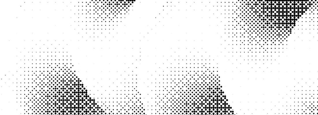 Pixelated curve gradient shape. Comic dither undulate texture background. Liquid squiggle form for banner, poster, leaflet, brochure. Cartoon rasterized overlay backdrop. Dotted cloud wallpaper