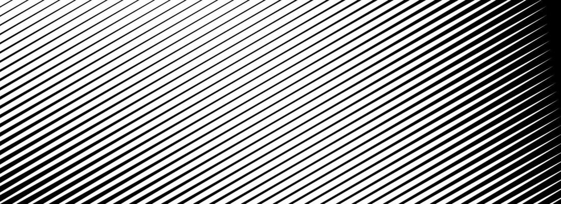 Diagonal line halftone gradation texture. Fade oblique stripe gradient background. Black slanted pattern backdrop. Vanishing parallel tilted striped wallpaper for overlay, print, cover, flyer.