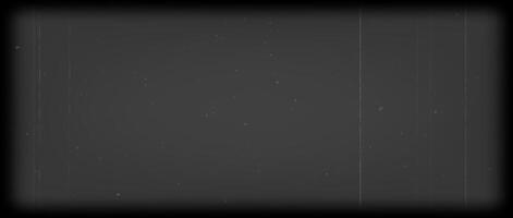 Black and white retro film frame texture. Vintage grain noir movie background. Old photo filter overlay with grain, scratches, noise, dust. Nostalgic cinematic photography effect. vector