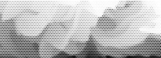 Abstract dotted distorted halftone texture. Pixelated wavy flow background. Distressed grunge wavy gradient pattern. Retro raster grit noise backdrop. Comic style overlay wallpaper vector