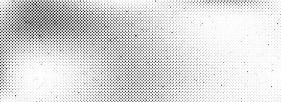 Grunge halftone sand background. Fading grit noise texture. Black dust particle gradient wallpaper. Retro pop art pixel backdrop. Anime or manga comic overlay. Dots and speckles vanishing print vector