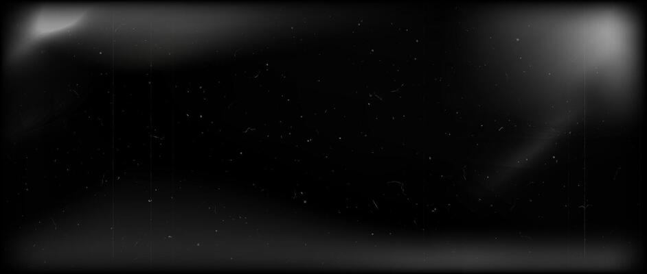 Vintage noir film frame background. Aged grain movie texture. Retro photo filter template with light leak, dust, grain, scratches, noise, particles. Nostalgic cinematic photography effect.