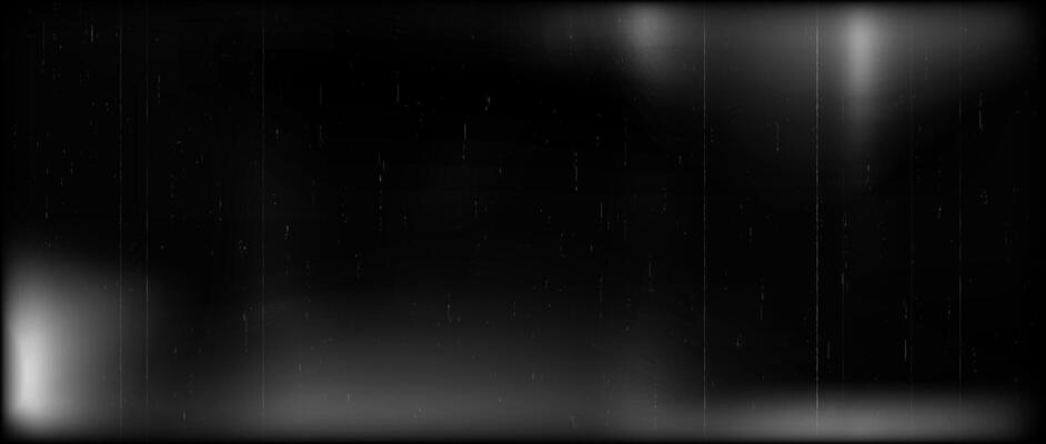 Vintage noir film frame background. Aged grain movie texture. Retro photo filter template with light leak, grain, scratches, noise, dust, particles. Nostalgic cinematic photography effect.
