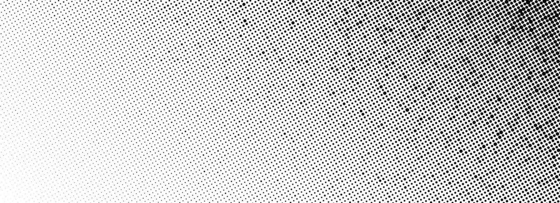 Grunge halftone gradient background. Faded grit noise texture. Black sand particle wallpaper. Retro pop art pixel backdrop. Anime or manga comic overlay. Dots and speckles textured print