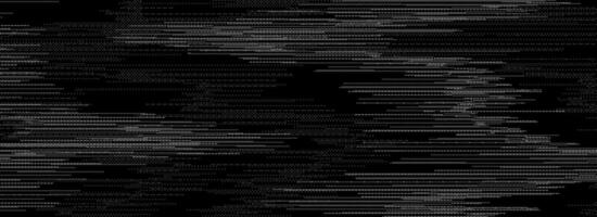 TV static noise texture. Damage, error, distorted VHS screen overlay. Glitch pixelated random background. Black white grunge television interference. Digital pixel effect backdrop vector