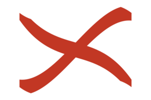 Decorative Illustration of Waving Alabama State Flag png