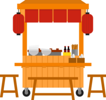 Illustration of Japanese Ramen Shop png