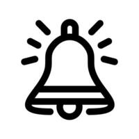 Stylish Notification Bell Icon vector