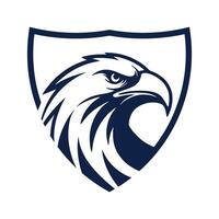 eagle with shield vector