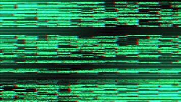 Analog VHS Glitch Background Loop video