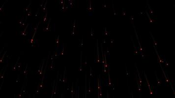 Night Meteor Sparkle Background Seamless Loop video