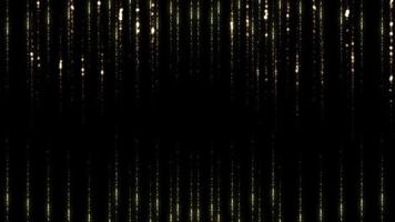 Glamorous Gold Vignette Animation in Loop video