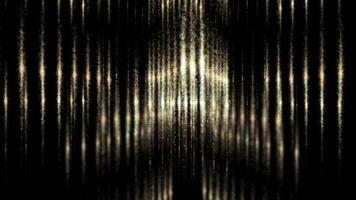 Rich Golden Light Flow Luxury Background video